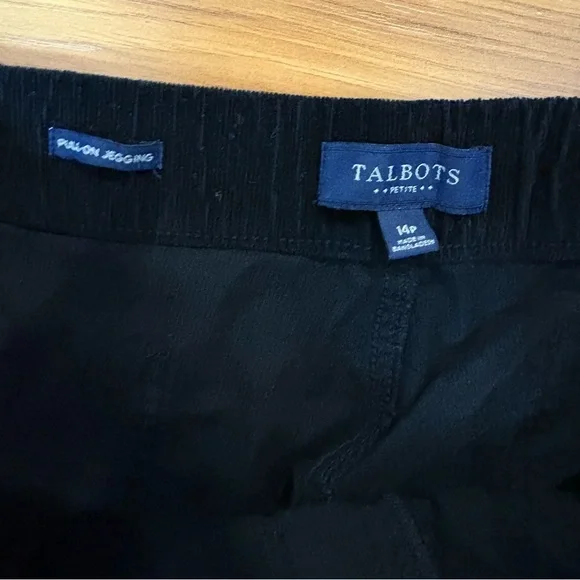 Talbots Black Corduroy Pants - Picture 3 of 4
